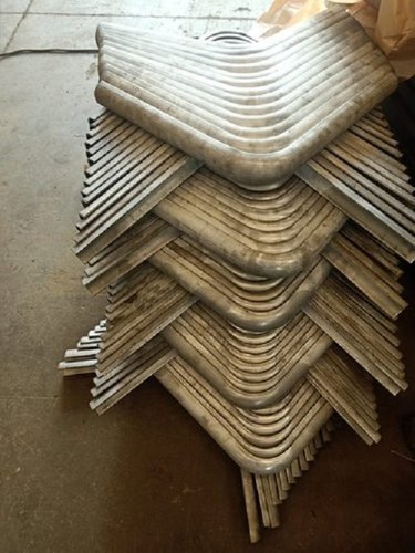 Stainless Steel Bright Half Round Tube Bend, For Industrial, Size: 1 to 2