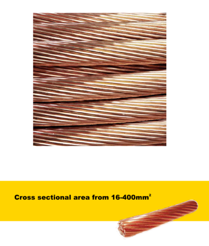 AMA Hard Copper Stranded Wire Rope