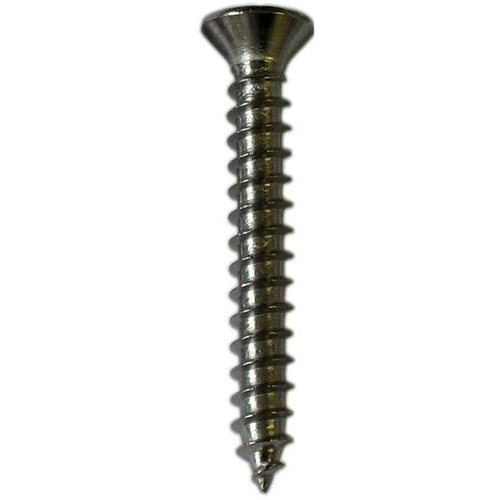 Invento Full Thread Mild Steel Sheet Metal Screws, Size: 3mm-10mm (dia)