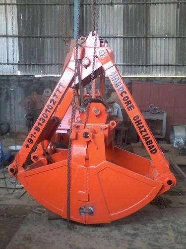 Mild Steel Grab Bucket 0.6Cum