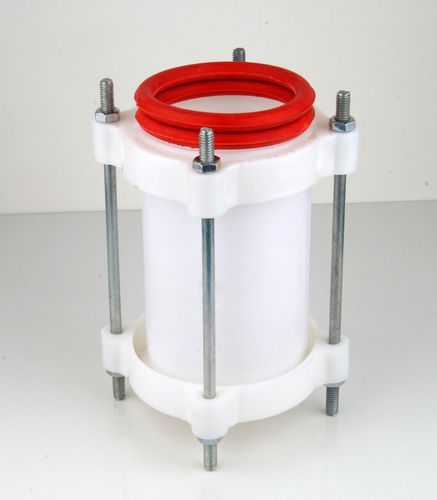 White And Red HDPE D Joint for Agriculture and Plumping