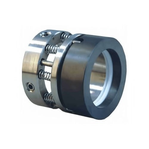 SS and Rubber Silver and Black Heavy Duty Mechanical Seal, For Industrial, Size: 6inch