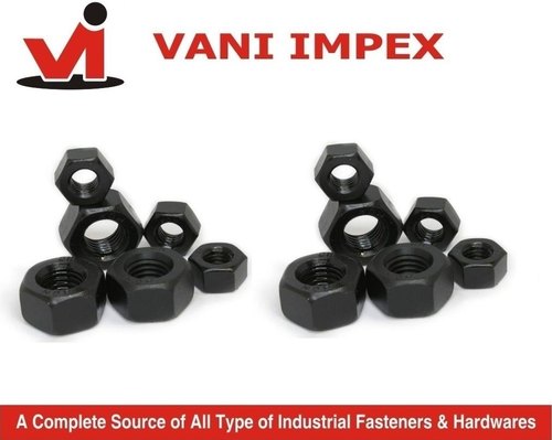 VI High Tensile Steel Heavy Hex Nut, Size: M 10 To M 100