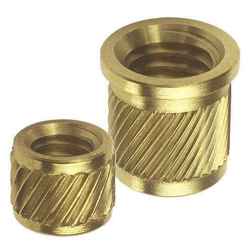 Helical Knurled Brass Inserts