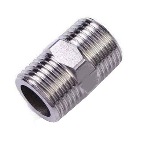 1/2 inch SS hex nipple, For Plumbing Pipe