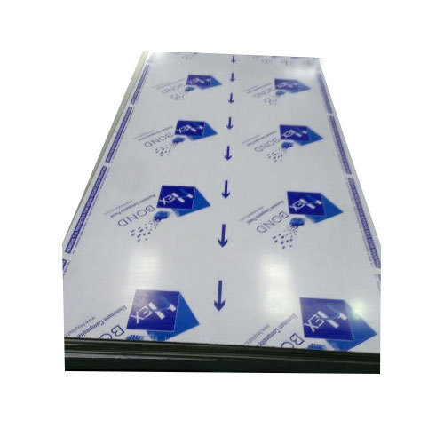 Aluminum Aluminium Partition Panel Sheet, Thickness: 2 - 6 mm, Size: 8 x 4 Feet
