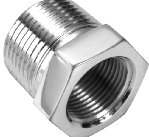 Stainless Steel Hex Bush, Size: 1/2 inch