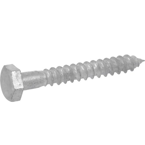 Mild Steel Hexagonal Hex Head Wood Screw