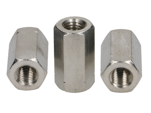 Hexagonal Stainless Steel Hex Long Nuts DIN 6334