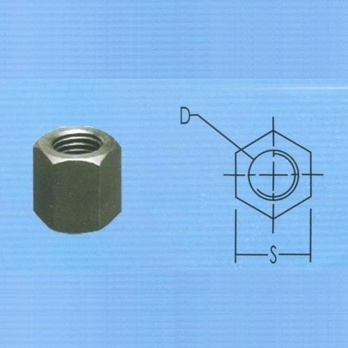 Mild Steel Hex Nut, Shape: Hex