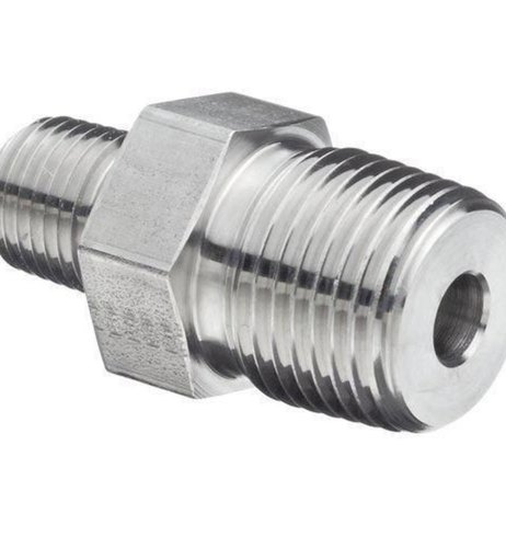 Stainless Steel Reducing Hex Nipple, Material Grade: Ss304
