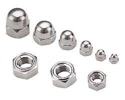 Hexagon Domed Cap Nuts