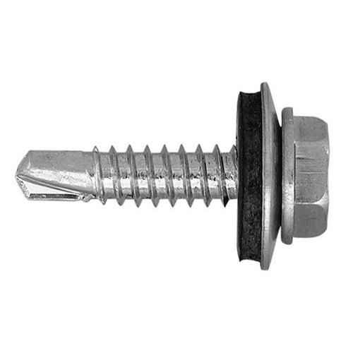 Carbon Steel Hexagon Self Drilling Screw, For Roofing