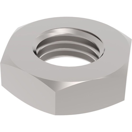 Mahavir Part Number: Mahavir_SS_ Thin_ Nut Hexagon Thin Nuts, Heavy Duty, Size: M6 To M120