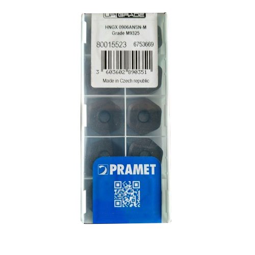 Pramet Hexagonal Carbide Inserts, For CNC Machine, Material Grade: M9325