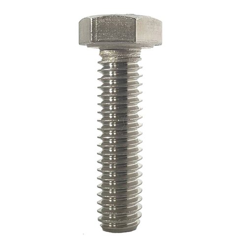 Full Thread Stainless Steel Hexagonal Head Machine Bolt, Grade: 316, Size: 3.5inch