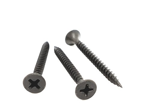 3.5 Mm Fine Thread HiFix Drywall Gypsum Black Bugle Head Phosphated Screws, For Hardware