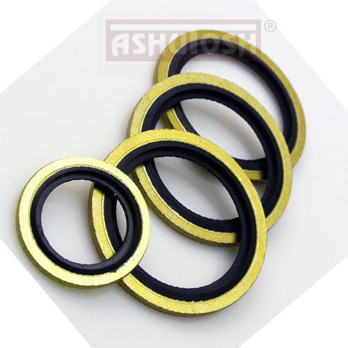 Ashutosh Yellow & Black High Performance Metal Rubber O Ring Seal