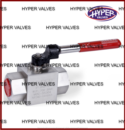 Stainless Steel Screwed End High Pressure Ball Valve, Size: 15 To 40 Mm