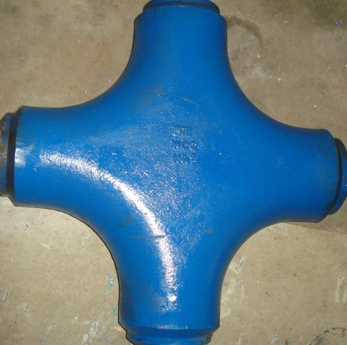 High Pressure Manifold Fittings Full Flow Cross Tee Casting, for Structure Pipe