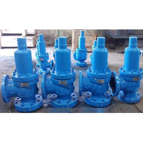 Fluidtech High Pressure Flange End Safety Relief Valve