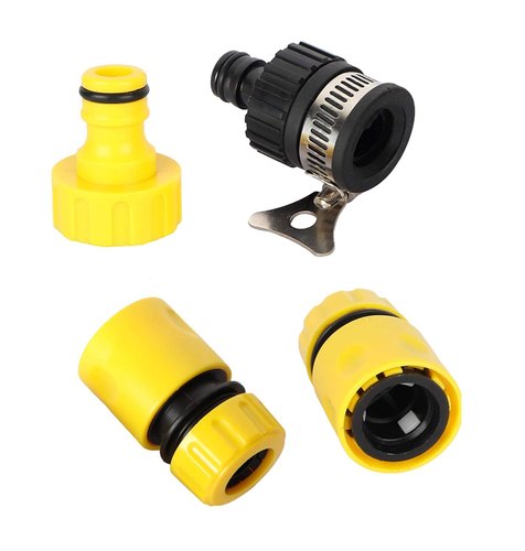 Plastic high pressure hose connector 1/2x1/2