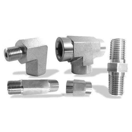Stainless Steel High Pressure Pipe Fitting, Size: 1/2 & 3/4 inch