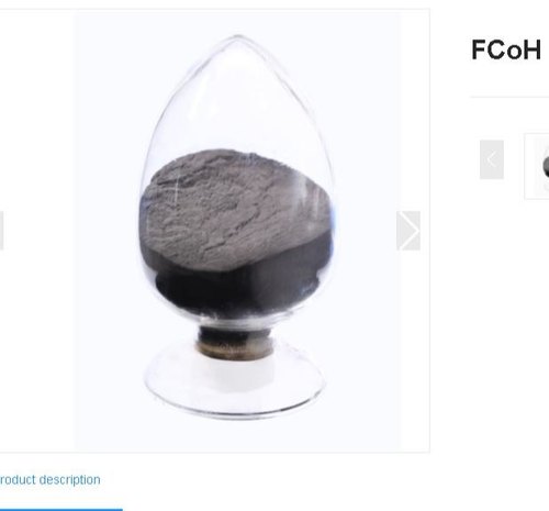 High Purity Gray Black Cobalt Powder, Grade Standard: Granulated, Fcoh, Packaging Size: 25kg