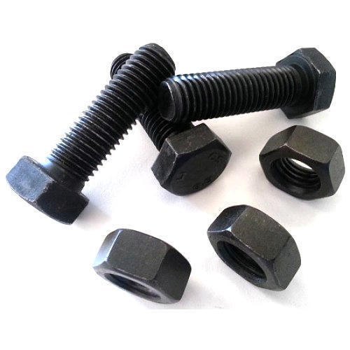 Black Mild Steel TVS Bolts, For Industrial, Size: M2 To M42