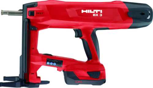 Black and Red Hilti Cordless Fastening Tools BX 3-ME