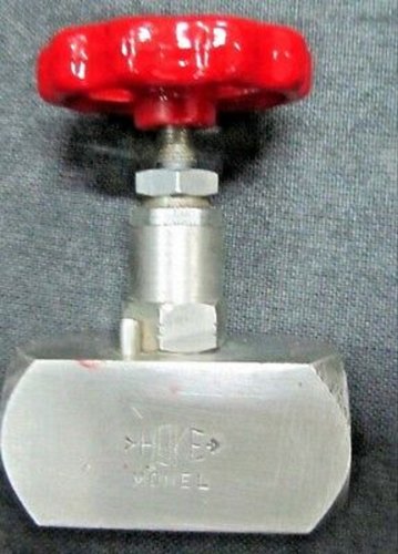 HOKE Monel Metal 2-Way Flow Control Needle Valve 1/2 NPT for Aggressive Media