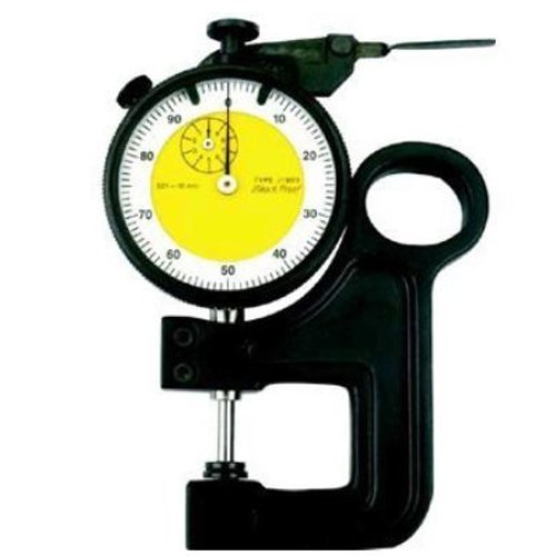 VTECH Dial Thickness Gauge, 0 - 10 mm