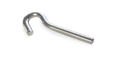 J Shape Stainless Steel Hook Bolts, Size: M2-m36, Packaging Type: Box