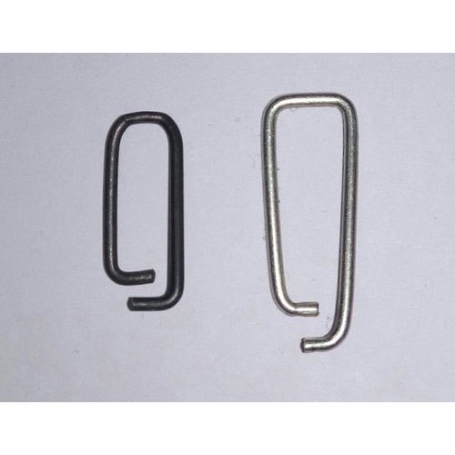 Rectangular Mild Steel Hook Spring Clip, Packaging Type: Packet