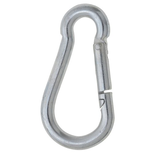 Polished Silver SS Carabiner Hook