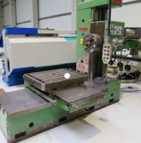 WOTAN horizontal boring machine table type, b 85 s