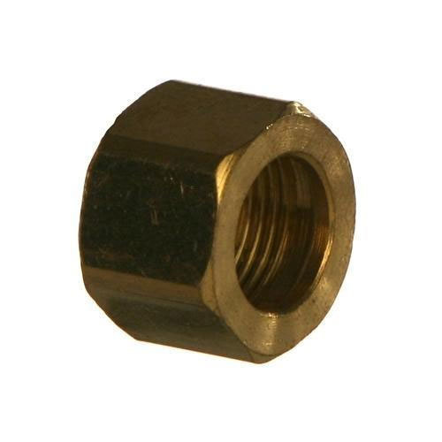 MS with brass coating Sarang Hydraulic Hose Nut, Size: 0.125-0.5 Inch