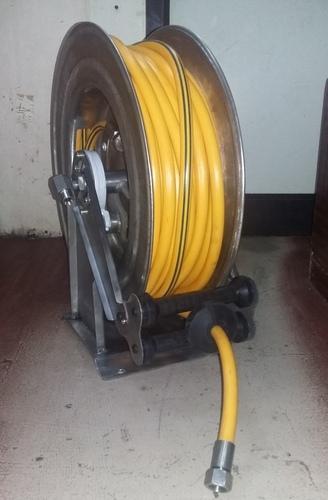 Bright Rubber SS Hose Reels, For Industrial