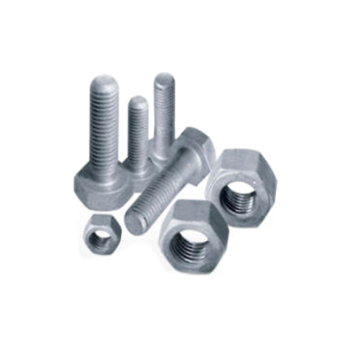 Hot Dip Galvanized Bolts, Size: M 6 To M 100 / 1/4 To 4