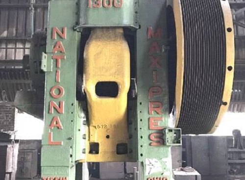 Hot Forging Press National, Capacity: 1300 Ton