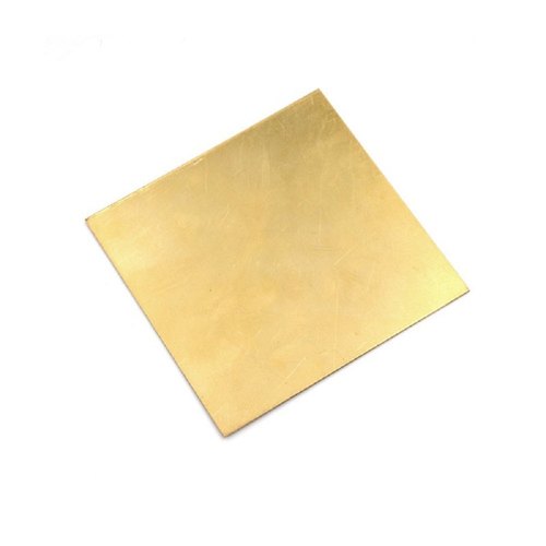 Square Brass Sheet, 5mm