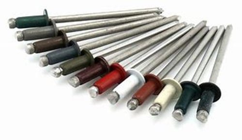 Aluminium HPL Colour Coated Rivets, Size: 3/16x3/4