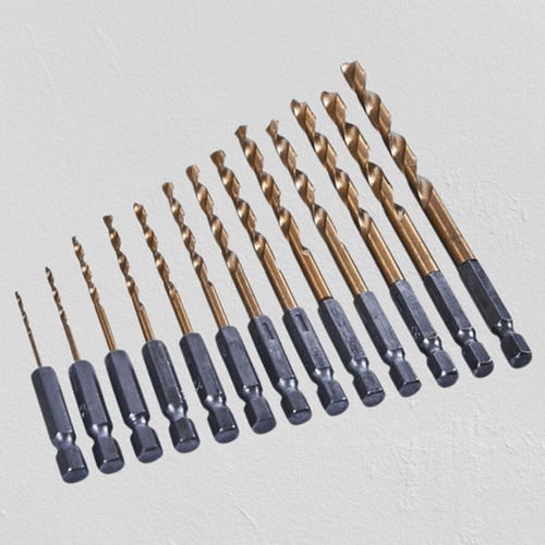 HSS Carbide Twist Drill Bit Set, For Metal Drilling