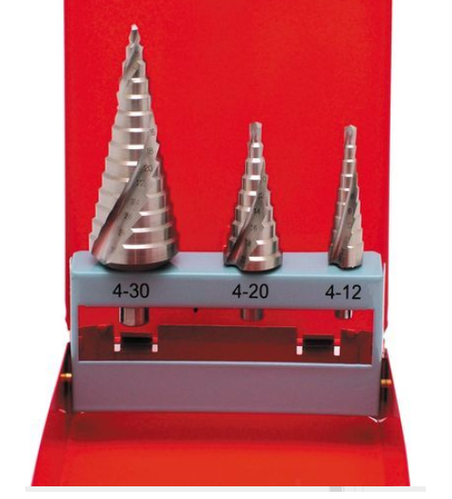 Stainless Steel HSS Multi Diameter Step Drills