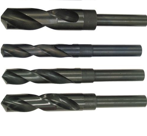 Steels, Cast iron HSS Reduced Shank Drills, For Drilling
