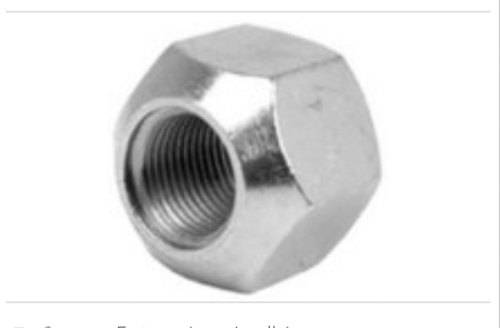 Mild Steel Hub Hex Nuts, Size: Upto 1450