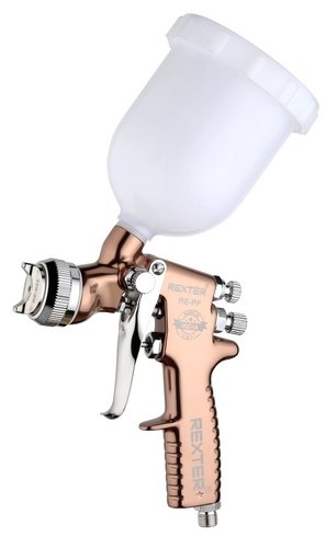 Rexter Aluminium Hvlp Gravity Feed Spray Gun, Nozzle Size: 1.4 mm, Model Name/Number: Re-gf