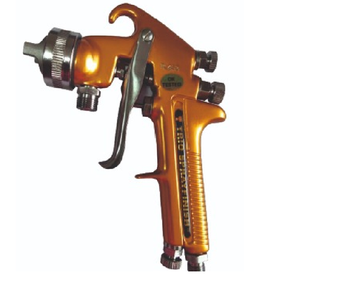 Trio Yellow HVLP Pressure Feed Spray Gun