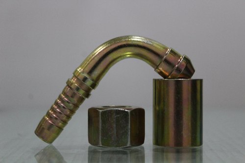 Mild Steel SHREE BHAGVTI Hydraulic Hose Bend Fittings, Size: 1/4 INCH -2 INCH