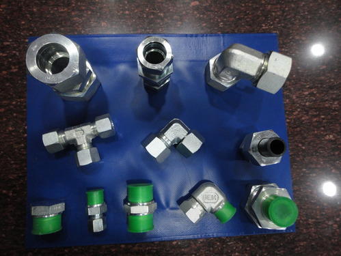 Ferrule MS Hydraulic Fitting, Elbow, Thread Size: BSP